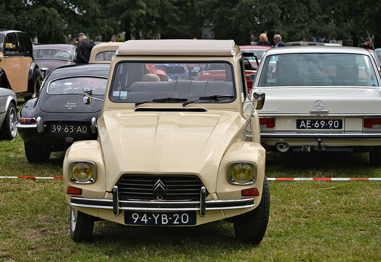 Jag, Dyane of Merc, de kwaliteit is het ijkpunt op Het Loo.